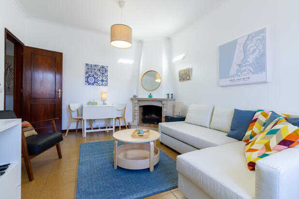 Wohnzimmer Appartment A (Erdgeschoss)