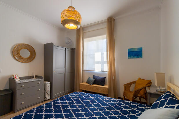 Schlafzimmer Appartment A (Erdgeschoss)